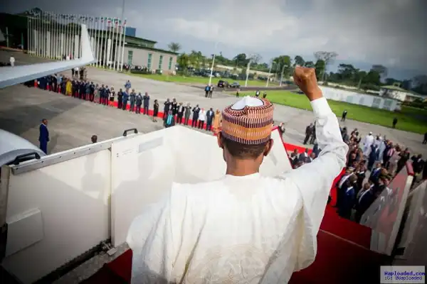 President Buhari Departs London